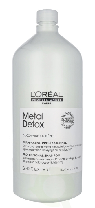L\'Oreal Serie Expert Metal Detox Professional Shampoo 1500 ml in the group BEAUTY & HEALTH / Hair & Styling / Hair care / Schampoo at TP E-commerce Nordic AB (D41004)
