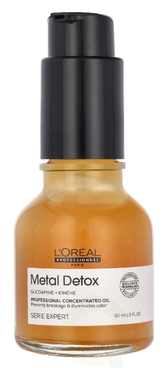 L\'Oreal Serie Expert Metal Detox Oil 50 ml Anti-Deprasit Protector Daily-Leave-In in the group BEAUTY & HEALTH / Hair & Styling / Hair care / Hair oil at TP E-commerce Nordic AB (D41008)