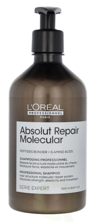 L\'Oreal Serie Expert Absolut Repair Molecular Shampoo 500 ml in the group BEAUTY & HEALTH / Hair & Styling / Hair care / Schampoo at TP E-commerce Nordic AB (D41016)