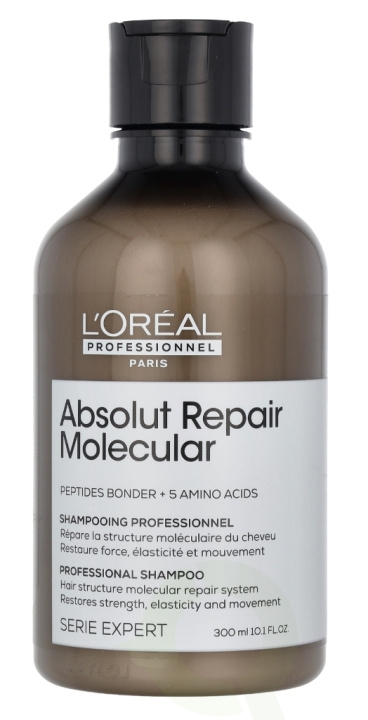 L\'Oreal Serie Expert Absolut Repair Molecular Shampoo 300 ml in the group BEAUTY & HEALTH / Hair & Styling / Hair care / Schampoo at TP E-commerce Nordic AB (D41017)