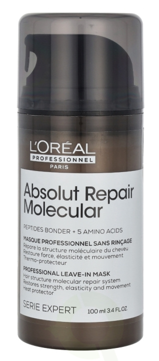 L\'Oreal Absolut Repair Molecular Leave-In Mask 100 ml in the group BEAUTY & HEALTH / Hair & Styling / Hair care at TP E-commerce Nordic AB (D41019)