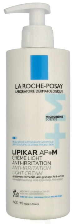 La Roche LRP Lipikar AP+M Anti-Irritation Light Cream 400 ml in the group BEAUTY & HEALTH / Skin care / Face / Day cream at TP E-commerce Nordic AB (D41029)