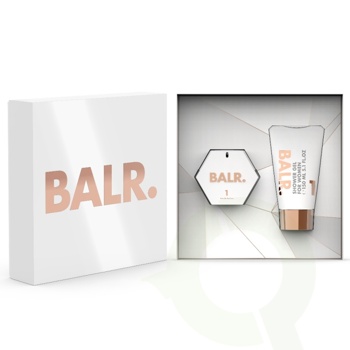 Balr. 1 FOR WOMEN Giftset 200 ml Holidays 21-22 - Edp Spray 50 ml/Shower Gel 150ml in the group BEAUTY & HEALTH / Gift sets / Gift sets for her at TP E-commerce Nordic AB (D41039)