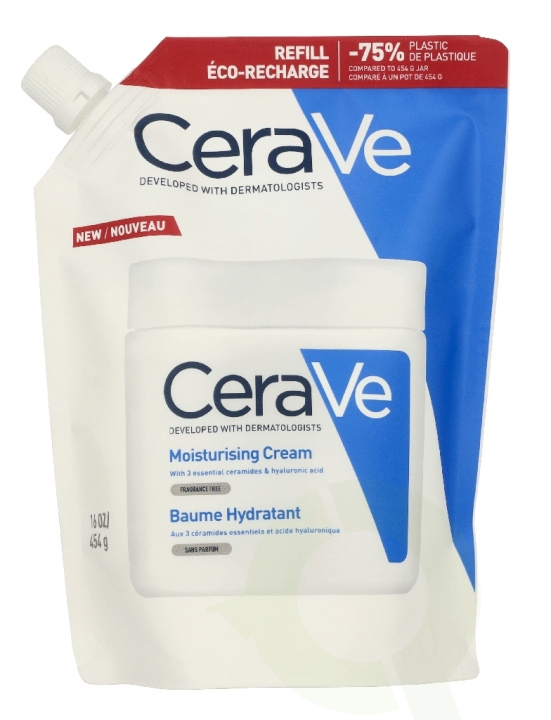 Cerave Moisturizing Cream Eco Refill 454 g in the group BEAUTY & HEALTH / Skin care / Face / Day cream at TP E-commerce Nordic AB (D41049)