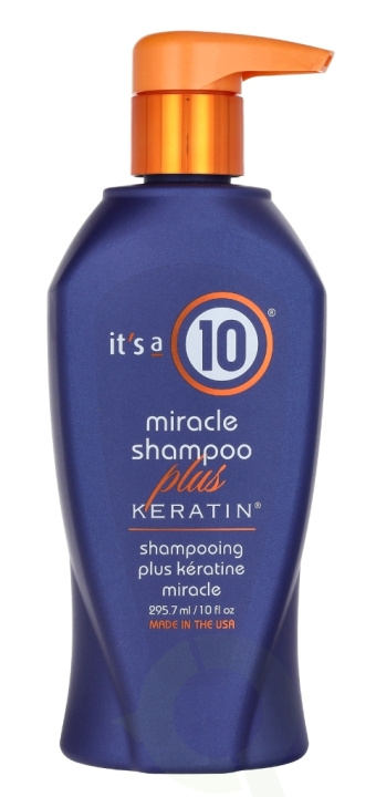It\'s a 10 Miracle Shampoo Plus Keratin 295.7 ml in the group BEAUTY & HEALTH / Hair & Styling / Hair care / Schampoo at TP E-commerce Nordic AB (D41062)