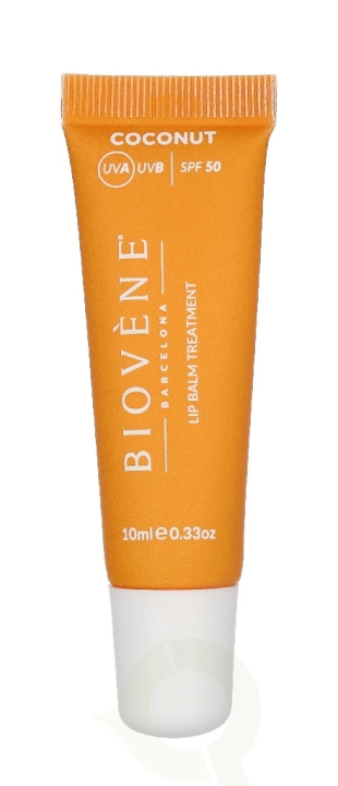 Biovene UVA UVB SPF50 High Broad Spectum Lip Balm Treatment 10 ml Coconut in the group BEAUTY & HEALTH / Makeup / Lips / Lip balm at TP E-commerce Nordic AB (D41077)