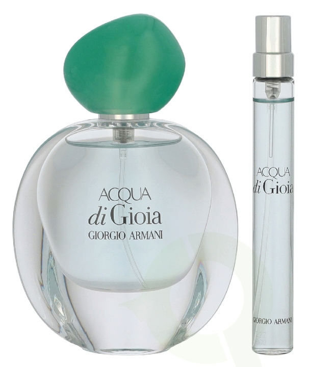 Armani Acqua Di Gioia Giftset 40 ml Edp Spray 30ml/Edp Spray 10ml in the group BEAUTY & HEALTH / Fragrance & Perfume / Perfumes / Perfume for her at TP E-commerce Nordic AB (D41096)