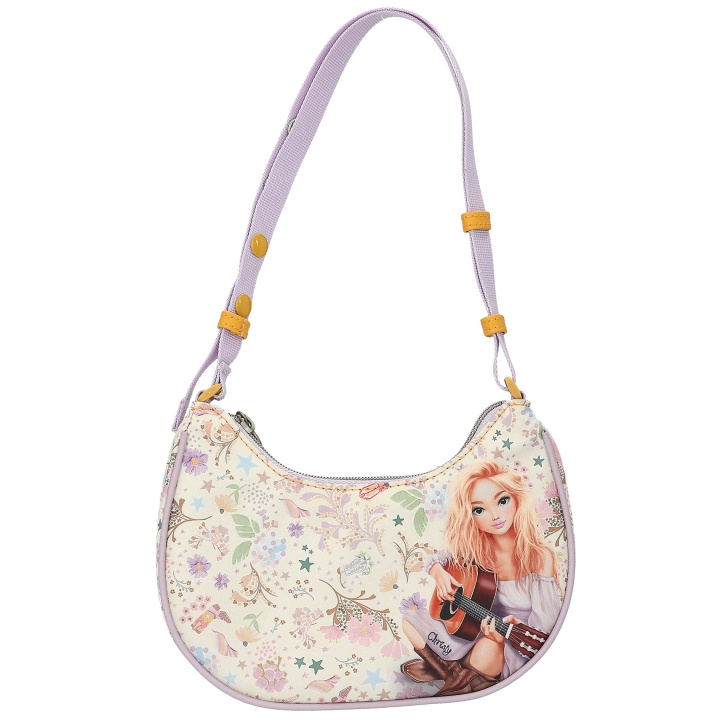 TOPModel Halfmoon Handbag COWGIRL - Cream with Pale Purple and Yellow Accents - Small in the group TOYS, KIDS & BABY PRODUCTS / Toys / Little home & Role play at TP E-commerce Nordic AB (D41114)