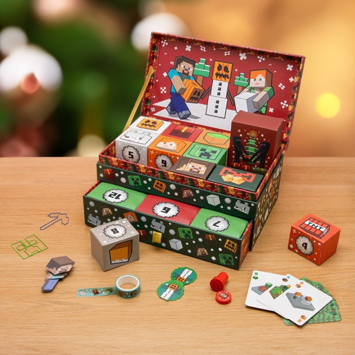 Paladone Minecraft Keepsake Box Advent Calendar in the group TOYS, KIDS & BABY PRODUCTS / Toys / Advent calendar at TP E-commerce Nordic AB (D41166)