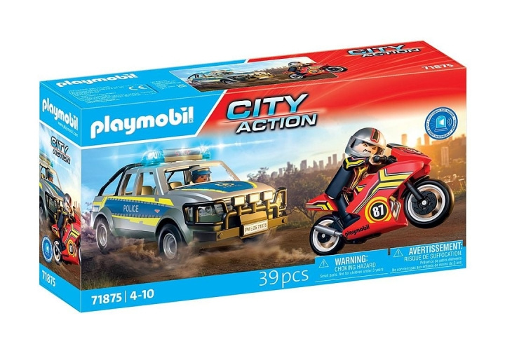 Playmobil Police Chase with Pick-Up Truck (71875) in the group TOYS, KIDS & BABY PRODUCTS / Toys / Figures, Miniatures & accessories at TP E-commerce Nordic AB (D41171)