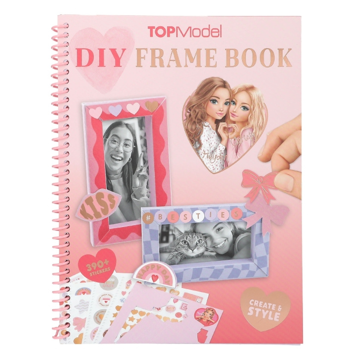 TOPModel Frame Book (413777) in the group TOYS, KIDS & BABY PRODUCTS / Toys / Crafts at TP E-commerce Nordic AB (D41203)