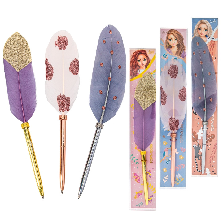 TOPModel Feather Ballpen in the group TOYS, KIDS & BABY PRODUCTS / Toys / Crafts at TP E-commerce Nordic AB (D41271)