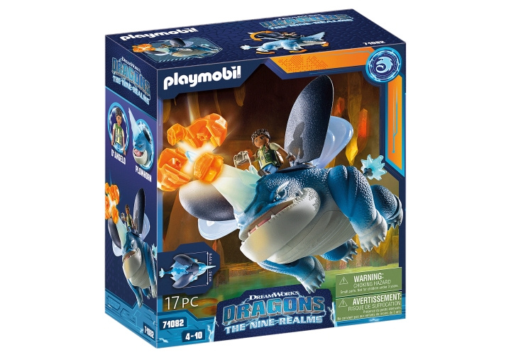 Playmobil Dragons: The Nine Realms - Plowhorn & D\'Angelo (71082) in the group TOYS, KIDS & BABY PRODUCTS / Toys / Figures, Miniatures & accessories at TP E-commerce Nordic AB (D41277)