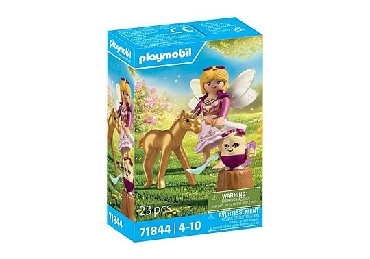 Playmobil Golden Unicorn Foal with Fairy (71844) in the group TOYS, KIDS & BABY PRODUCTS / Toys / Figures, Miniatures & accessories at TP E-commerce Nordic AB (D41295)