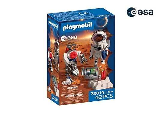 Playmobil ESA: Astronaut with Robot (72014) in the group TOYS, KIDS & BABY PRODUCTS / Toys / Figures, Miniatures & accessories at TP E-commerce Nordic AB (D41348)
