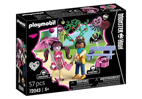 Playmobil Monster High Valentines Date (72043) in the group TOYS, KIDS & BABY PRODUCTS / Toys / Figures, Miniatures & accessories at TP E-commerce Nordic AB (D41349)