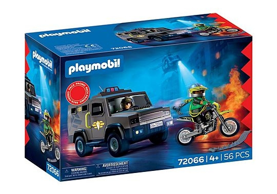 Playmobil Tactical Police Unit (72066) in the group TOYS, KIDS & BABY PRODUCTS / Toys / Figures, Miniatures & accessories at TP E-commerce Nordic AB (D41351)