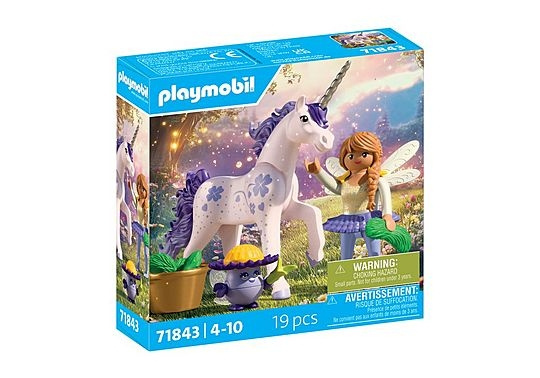 Playmobil Collectible Unicorn: Lucky Lavender with Fairy (71843) in the group TOYS, KIDS & BABY PRODUCTS / Toys / Figures, Miniatures & accessories at TP E-commerce Nordic AB (D41366)