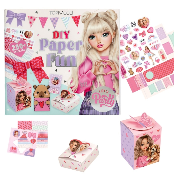 TOPModel DIY Paper Fun (0413730) in the group TOYS, KIDS & BABY PRODUCTS / Toys / Crafts at TP E-commerce Nordic AB (D41377)