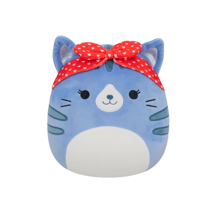 Squishmallows 19 cm Love - Carizma the Blue Tappy Cat in the group TOYS, KIDS & BABY PRODUCTS / Baby toys / stuffed animals at TP E-commerce Nordic AB (D41388)
