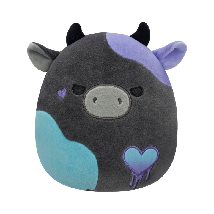 Squishmallows 19 cm Love - Smithereens the Charcoal Grey Cow in the group TOYS, KIDS & BABY PRODUCTS / Baby toys / stuffed animals at TP E-commerce Nordic AB (D41391)