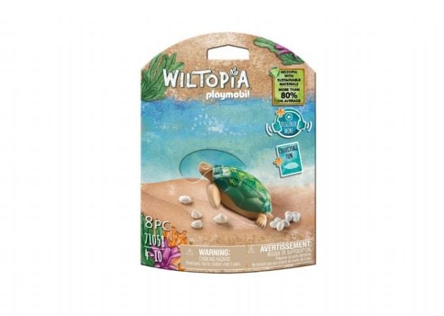 Playmobil Wiltopia - Giant Tortoise (71058) in the group TOYS, KIDS & BABY PRODUCTS / Toys / Figures, Miniatures & accessories at TP E-commerce Nordic AB (D41394)