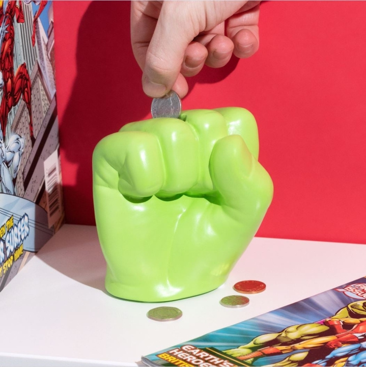 Paladone Marvel Hulk Fist Money Box in the group Sport, leisure & Hobby / Fun stuff / Fun stuff at TP E-commerce Nordic AB (D41396)