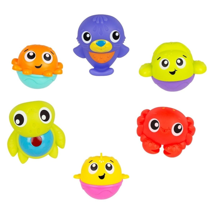 Playgo PLaygro - 6 Bathfriends In a Net (10189097) in the group TOYS, KIDS & BABY PRODUCTS / Baby Gadgets / Bath at TP E-commerce Nordic AB (D41445)
