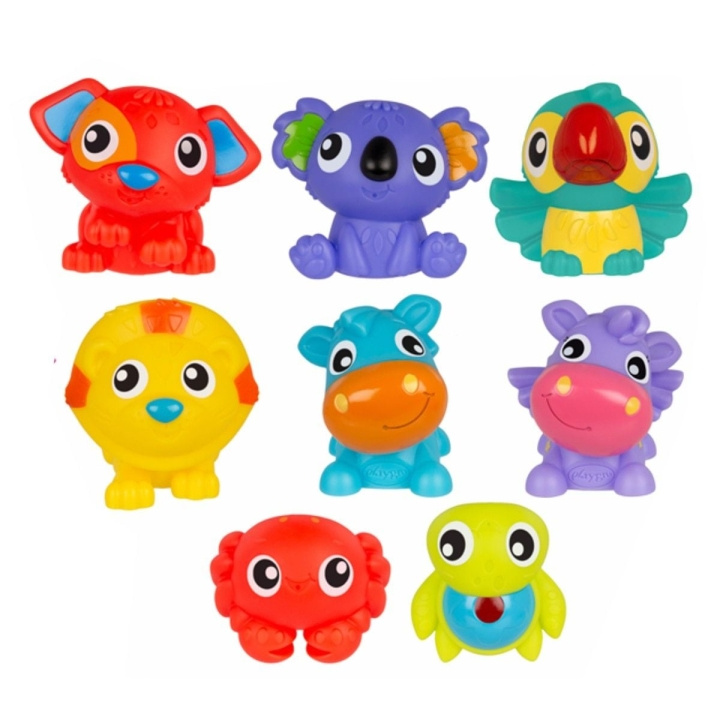 Playgro 8 bathfriends (10189302) in the group TOYS, KIDS & BABY PRODUCTS / Baby Gadgets / Bath at TP E-commerce Nordic AB (D41447)