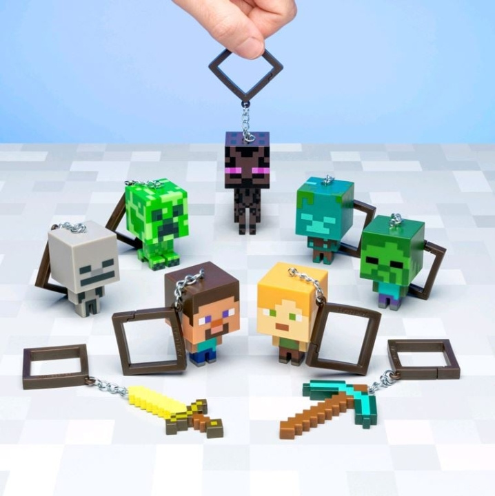 Paladone Minecraft Backpack Buddies ( Assorted ) in the group TOYS, KIDS & BABY PRODUCTS / Toys / Figures, Miniatures & accessories at TP E-commerce Nordic AB (D41459)