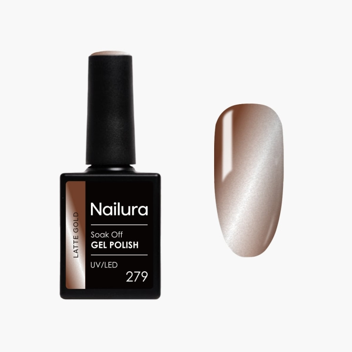 Nailura Gel Polish 279 - Latte Gold - 10 ml in the group BEAUTY & HEALTH / Manicure / Pedicure / Nail polish at TP E-commerce Nordic AB (D41541)