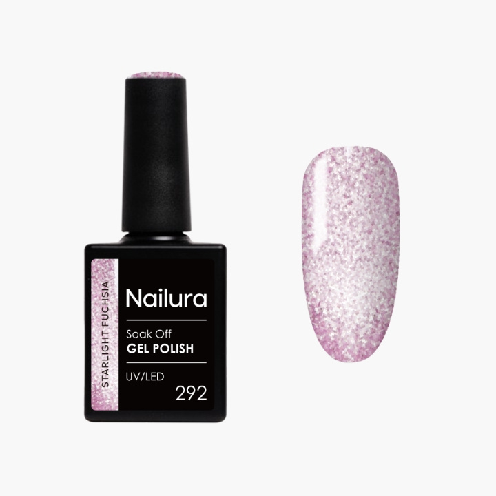 Nailura Gel Polish 292 - Starlight Fuchsia - 10 ml in the group BEAUTY & HEALTH / Manicure / Pedicure / Nail polish at TP E-commerce Nordic AB (D41548)