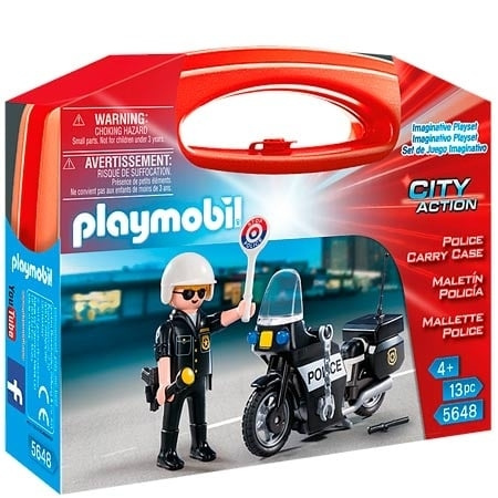 Playmobil Carry Case Police (5648) in the group TOYS, KIDS & BABY PRODUCTS / Toys / Figures, Miniatures & accessories at TP E-commerce Nordic AB (D41624)