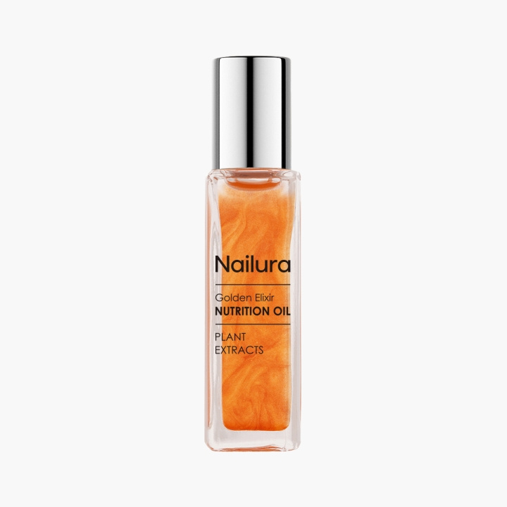 Nailura Golden Elixir Nutrition Oil - Golden - 10 ml in the group BEAUTY & HEALTH / Manicure / Pedicure / Nail kit at TP E-commerce Nordic AB (D41627)