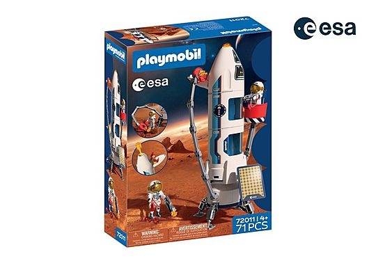 Playmobil ESA: Mars Research Rocket (72011) in the group TOYS, KIDS & BABY PRODUCTS / Toys / Figures, Miniatures & accessories at TP E-commerce Nordic AB (D41661)