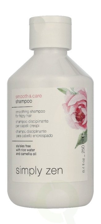 Simply Zen Smooth And Care Shampoo 250 ml in the group BEAUTY & HEALTH / Hair & Styling / Hair care / Schampoo at TP E-commerce Nordic AB (D41665)