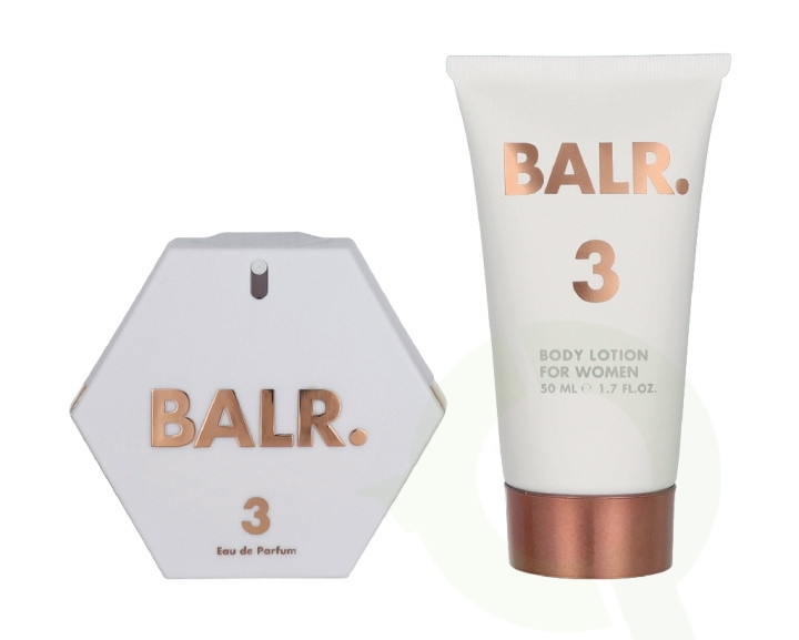Balr. 3 FOR WOMEN Giftset 80 ml Holidays 21-22 - Edp Spray 30 ml/Body Lotion 50ml in the group BEAUTY & HEALTH / Fragrance & Perfume / Perfumes / Perfume for her at TP E-commerce Nordic AB (D41684)