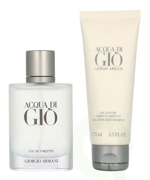 Armani Acqua Di Gio Giftset 125 ml Edt Spray 50 ml/Shower gel 75 ml in the group BEAUTY & HEALTH / Fragrance & Perfume / Perfumes at TP E-commerce Nordic AB (D41708)