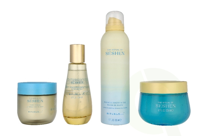 Rituals Seshen Set 650 ml Body Gel 200ml/Foaming Shower Gel 200ml/Body Scrub 150gr/Hair & Body Mist 100ml in the group BEAUTY & HEALTH / Gift sets / Gift sets for her at TP E-commerce Nordic AB (D41709)