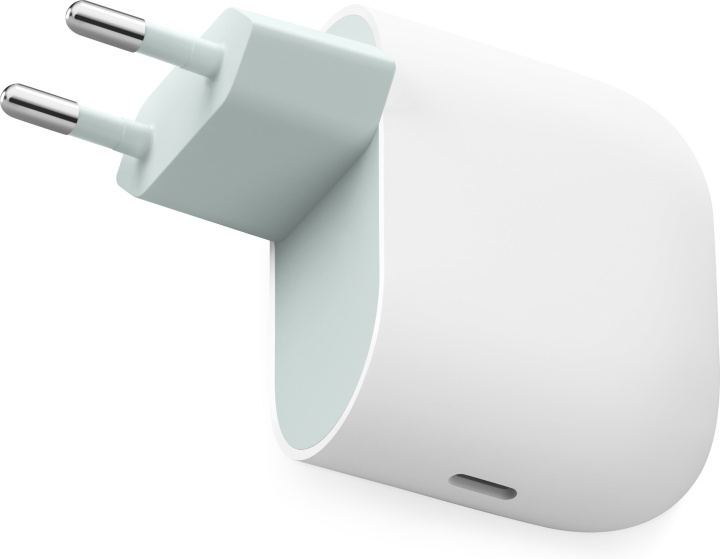 Google USB-C Wall Charger, 45 W, White in the group SMARTPHONE & TABLETS / Chargers & Cables / Wall charger / Wall charger USB-C at TP E-commerce Nordic AB (D41753)