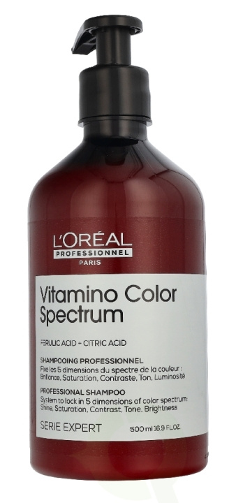 L\'Oreal Vitamino Color Spectrum Shampoo 500 ml in the group BEAUTY & HEALTH / Hair & Styling / Hair care / Schampoo at TP E-commerce Nordic AB (D41913)