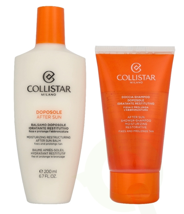 Collistar Sun Giftset 350 ml After-Sun Conditioner 200ml/After-Sun Shower-Shampoo 150ml in the group BEAUTY & HEALTH / Skin care / Tanning / Sunscreen at TP E-commerce Nordic AB (D41939)