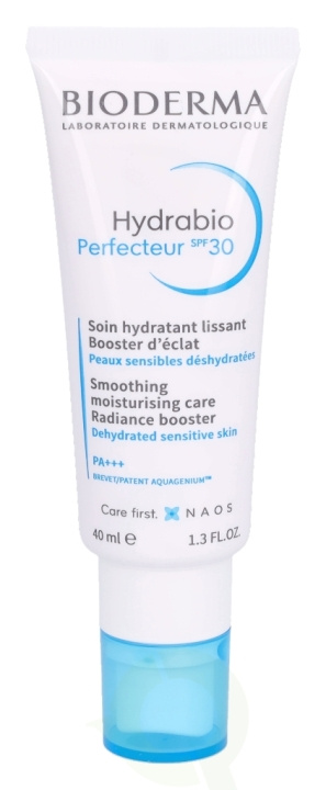 Bioderma Hydrabio Perfecteur SPF30 40 ml Dehydrated Sensitive Skin in the group BEAUTY & HEALTH / Skin care / Tanning / Sunscreen at TP E-commerce Nordic AB (D41963)