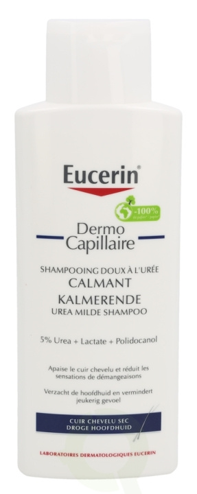 Eucerin Dermo Capillaire Calming Shampoo 250 ml 5% Urea in the group BEAUTY & HEALTH / Hair & Styling / Hair care / Schampoo at TP E-commerce Nordic AB (D41974)