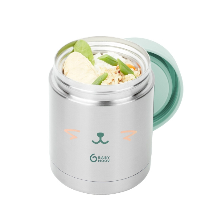 Babymoov EAT\'S ISY Stainless Steel Container - 350 ml in the group TOYS, KIDS & BABY PRODUCTS / Eat & Drink / Children\'s tableware at TP E-commerce Nordic AB (D42011)