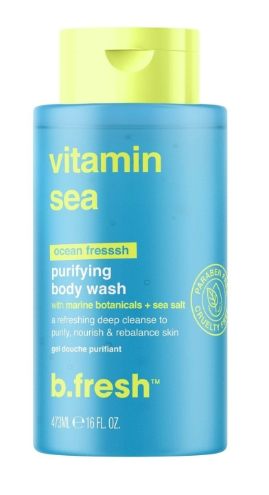 b.fresh Vitamin Sea Nourishing Body Wash 473 ml in the group BEAUTY & HEALTH / Skin care / Body health / Body lotion at TP E-commerce Nordic AB (D42015)