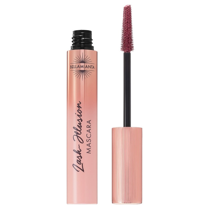 Bellamianta Lash Illusion Mascara - Burgundy - 12 ml in the group BEAUTY & HEALTH / Makeup / Eyes & Eyebrows / Mascara at TP E-commerce Nordic AB (D42072)
