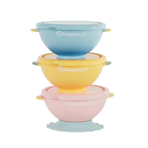 Babymoov Fun Color Bowls - Set of 3 in the group TOYS, KIDS & BABY PRODUCTS / Eat & Drink / Children\'s tableware at TP E-commerce Nordic AB (D42113)