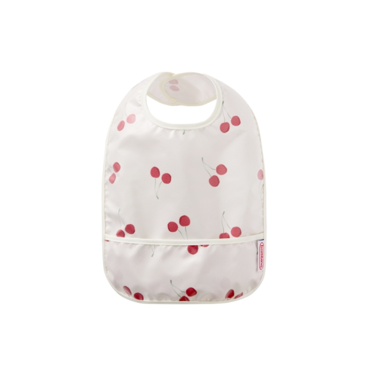 Bambino Easy Wipe Bib - Cherry in the group TOYS, KIDS & BABY PRODUCTS / Eat & Drink / Bibs at TP E-commerce Nordic AB (D42139)