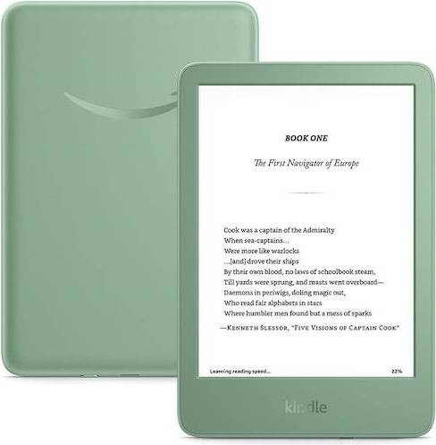 Amazon Kindle (16 GB) - 2024 - Matcha Green in the group SMARTPHONE & TABLETS / Reading tablets at TP E-commerce Nordic AB (D42147)